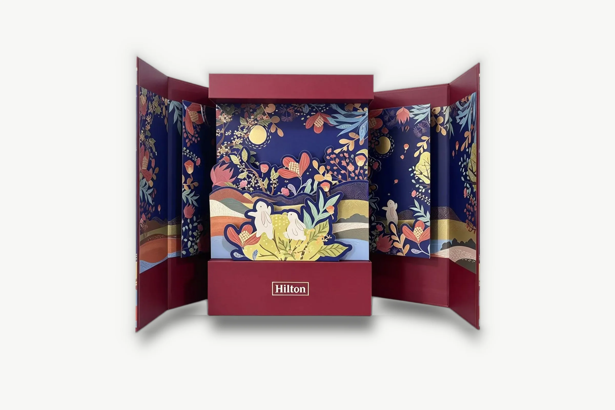 Hilton Mid-Autumn gift box with double doors
