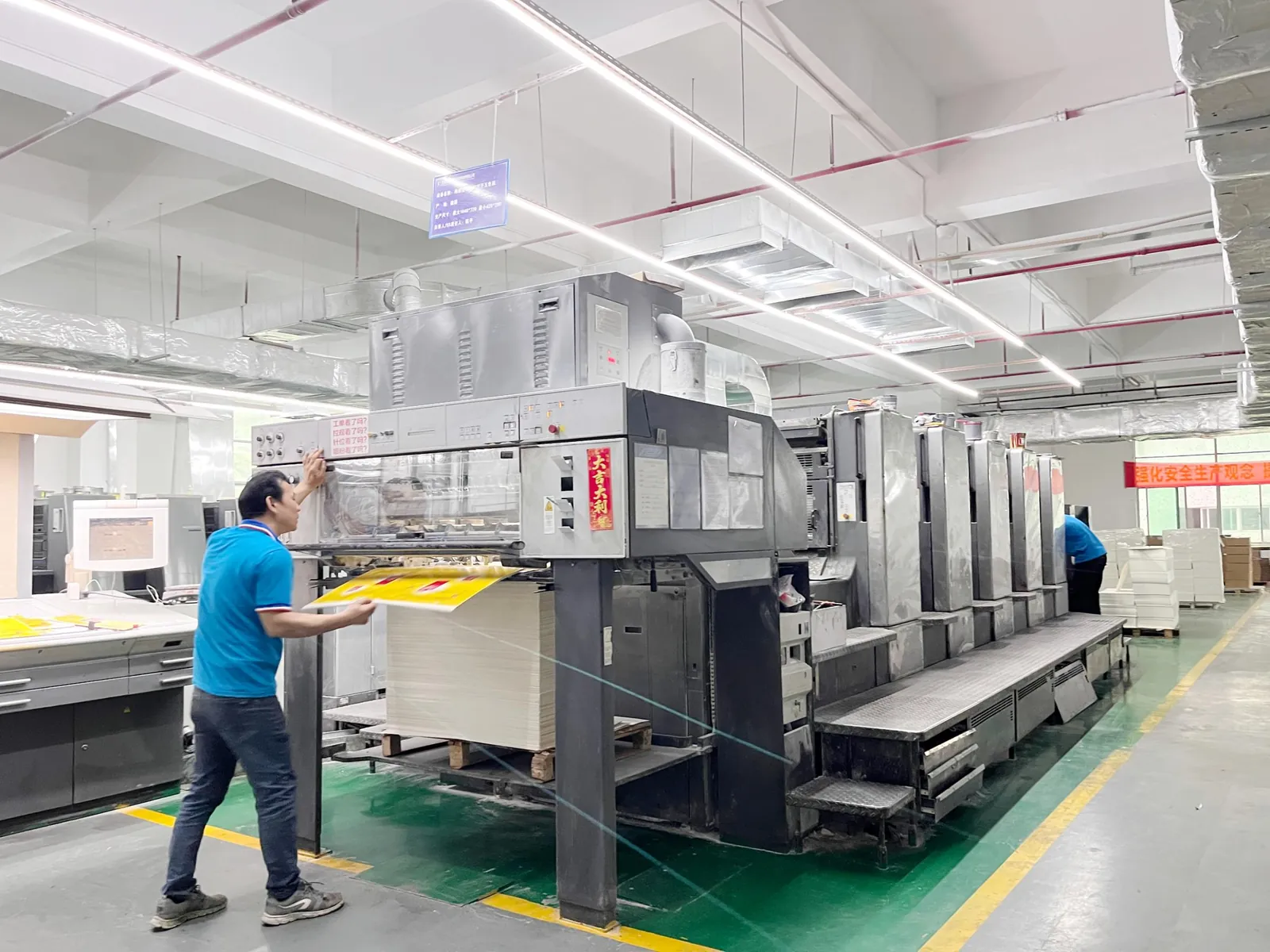 Heidelberg offset press feeder